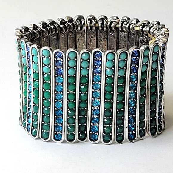 Blue Stretchable Bracelet - Picture 8 of 11